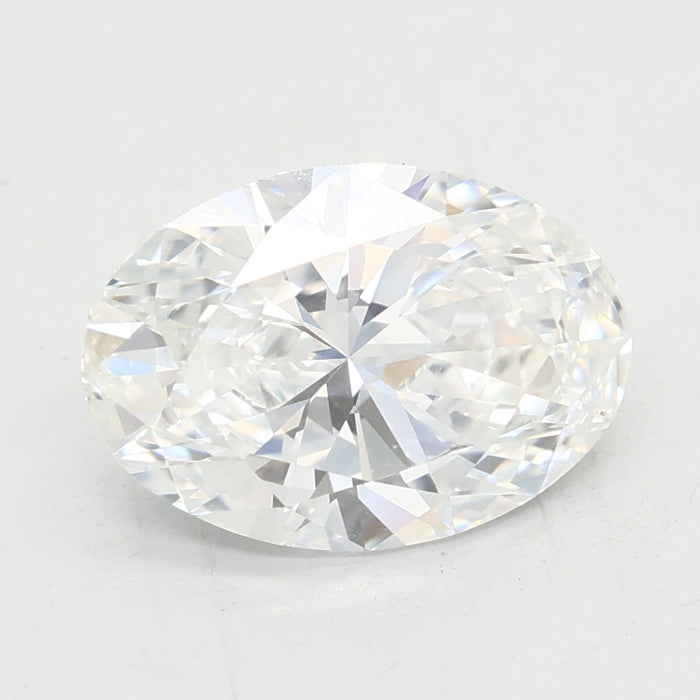 Loose 1.5 Carat D VVS2 IGI Certified Lab Grown Oval Diamonds