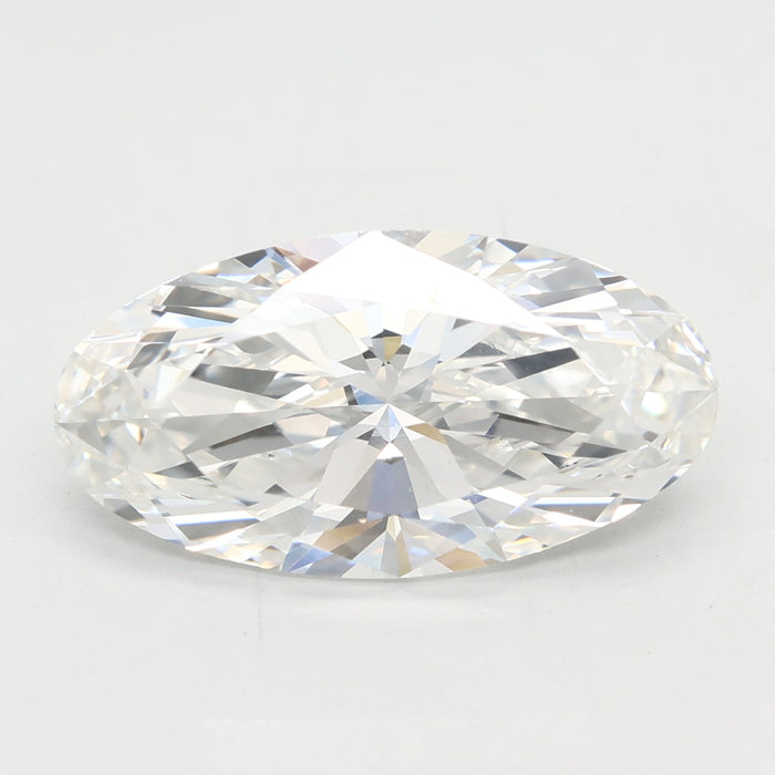 Loose 3.03 Carat F VVS2 IGI Certified Lab Grown Moval Diamonds