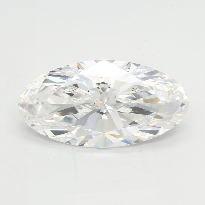Loose 3.07 Carat E VVS2 IGI Certified Lab Grown Moval Diamonds
