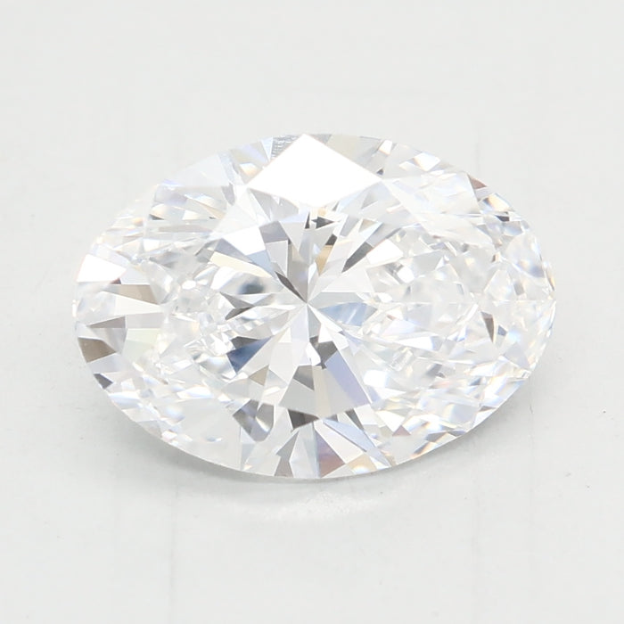 Loose 1.51 Carat D VVS2 IGI Certified Lab Grown Oval Diamonds