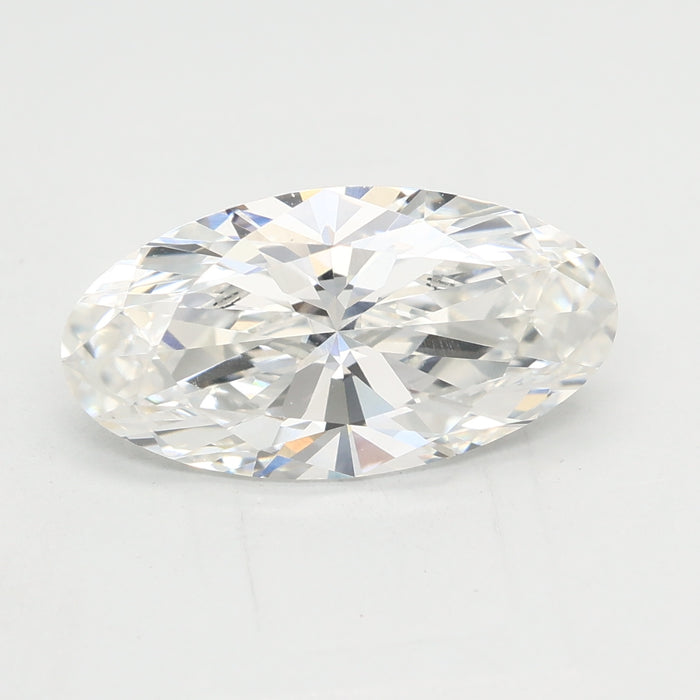 Loose 2.04 Carat G VVS2 IGI Certified Lab Grown Moval Diamonds