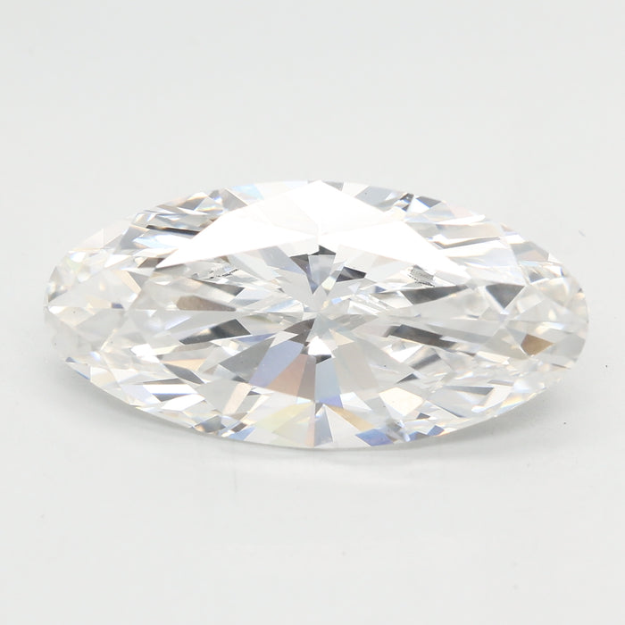 Loose 5.09 Carat F VS1 IGI Certified Lab Grown Moval Diamonds