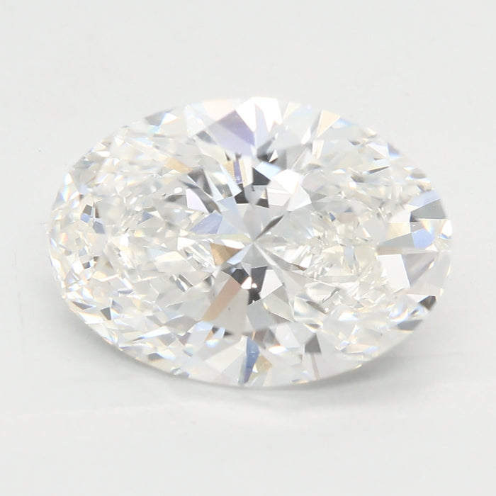 Loose 3.04 Carat F VVS2 IGI Certified Lab Grown Oval Diamonds