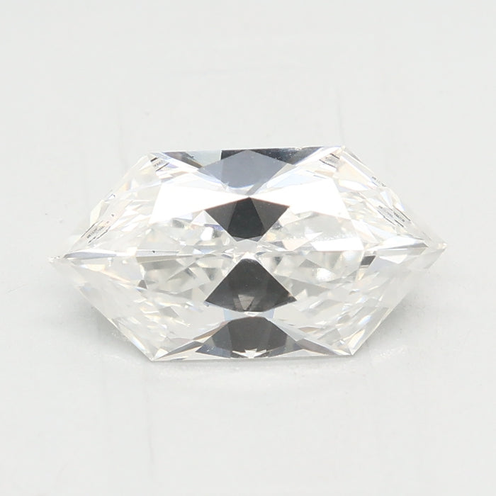 Loose 1.07 Carat F VS1 IGI Certified Lab Grown Hexagon Diamonds