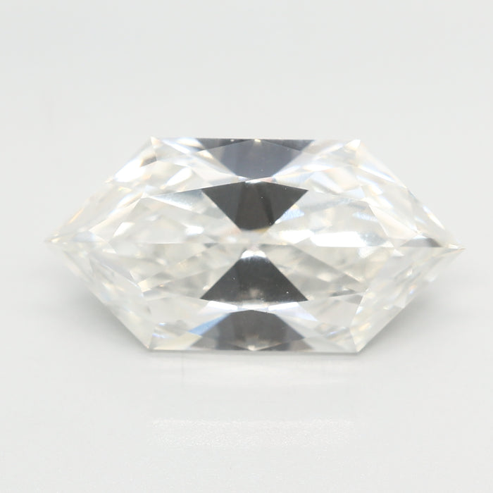 Loose 5.01 Carat G VVS2 IGI Certified Lab Grown Hexagon Diamonds