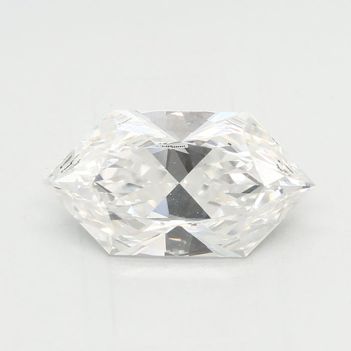 Loose 1.51 Carat F VVS2 IGI Certified Lab Grown Hexagon Diamonds