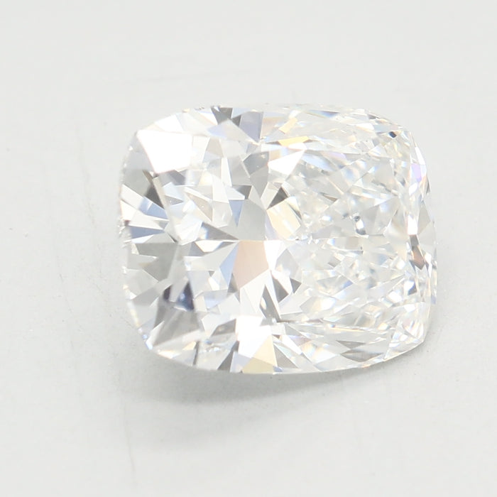 Loose 2.09 Carat E VVS2 IGI Certified Lab Grown Cushion Diamonds