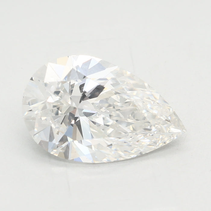 Loose 2.01 Carat F VVS2 IGI Certified Lab Grown Pear Diamonds