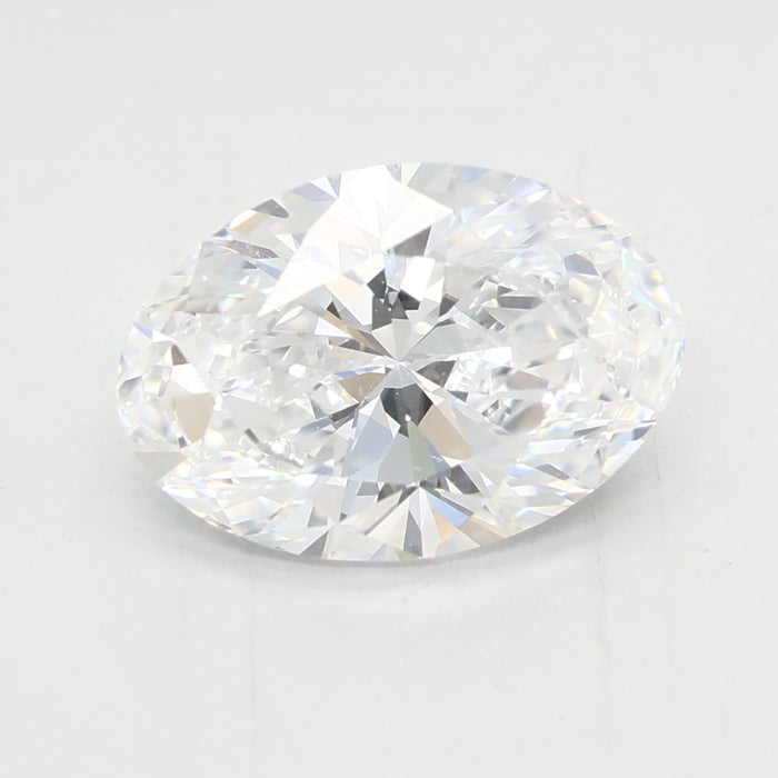 Loose 1.5 Carat D FL IGI Certified Lab Grown Oval Diamonds