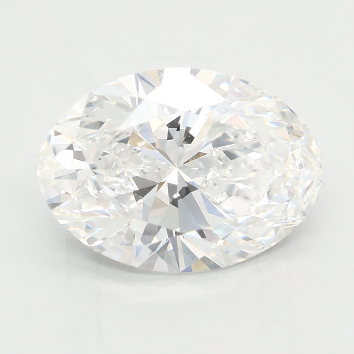 Loose 2.08 Carat D IF IGI Certified Lab Grown Oval Diamonds