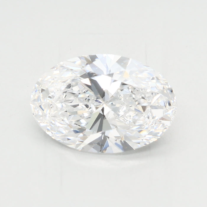 Loose 1.54 Carat D FL IGI Certified Lab Grown Oval Diamonds