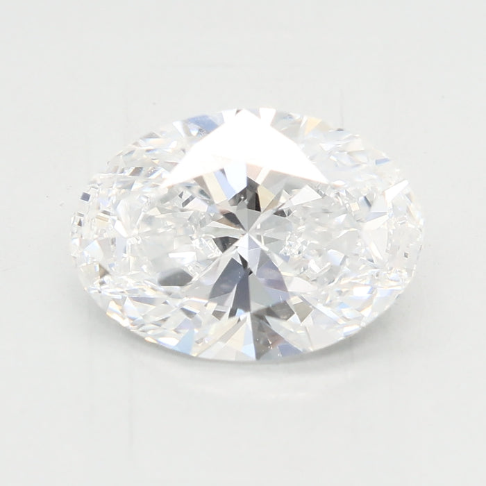 Loose 1.51 Carat D FL IGI Certified Lab Grown Oval Diamonds