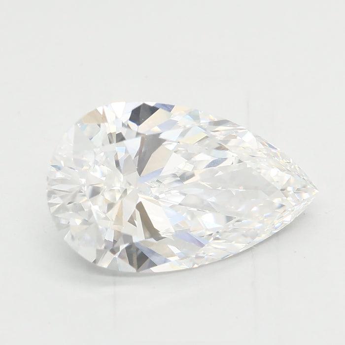 Loose 2.02 Carat D VVS2 IGI Certified Lab Grown Pear Diamonds