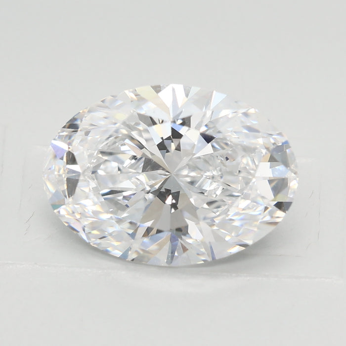 Loose 3.06 Carat D VVS1 IGI Certified Lab Grown Oval Diamonds