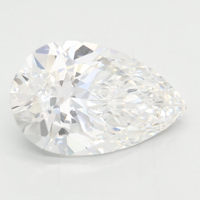 Loose 3.08 Carat E VVS2 IGI Certified Lab Grown Pear Diamonds