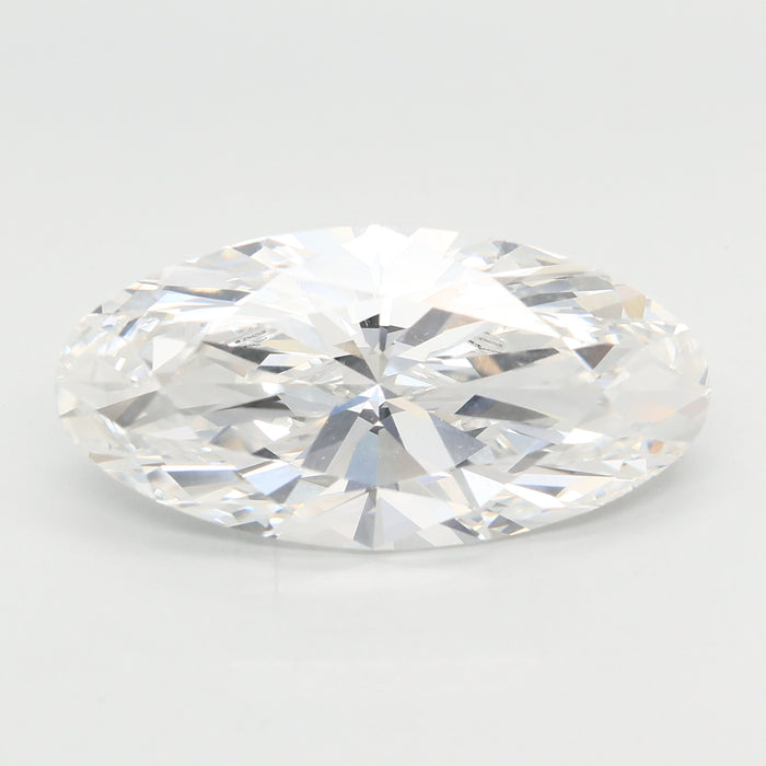 Loose 5.05 Carat F VVS2 IGI Certified Lab Grown Moval Diamonds