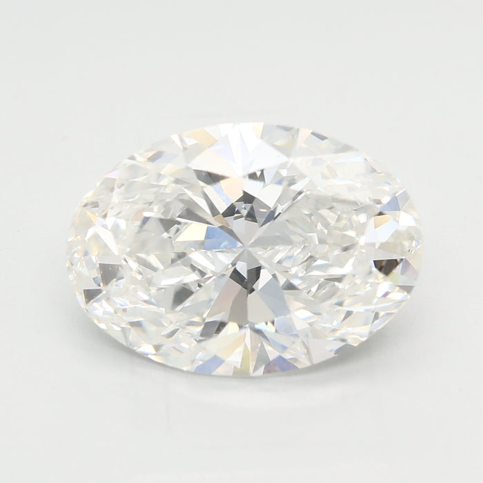 Loose 3.05 Carat F VVS2 IGI Certified Lab Grown Oval Diamonds