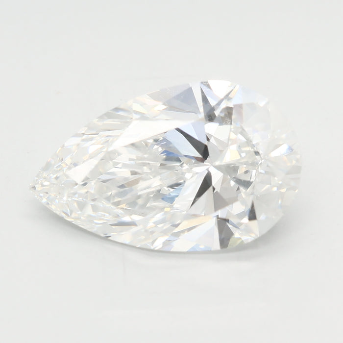 Loose 3.56 Carat E VVS2 IGI Certified Lab Grown Pear Diamonds