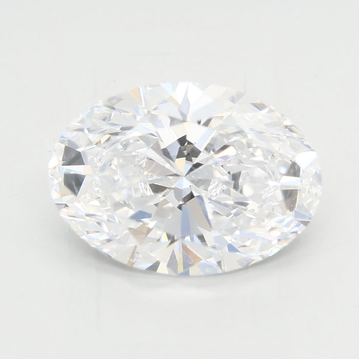 Loose 2.05 Carat D FL IGI Certified Lab Grown Oval Diamonds