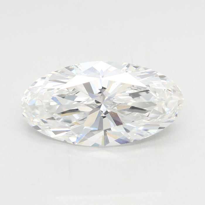Loose 2.09 Carat E VVS2 IGI Certified Lab Grown Moval Diamonds
