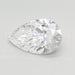 Loose 3.06 Carat D VVS1 IGI Certified Lab Grown Pear Diamonds