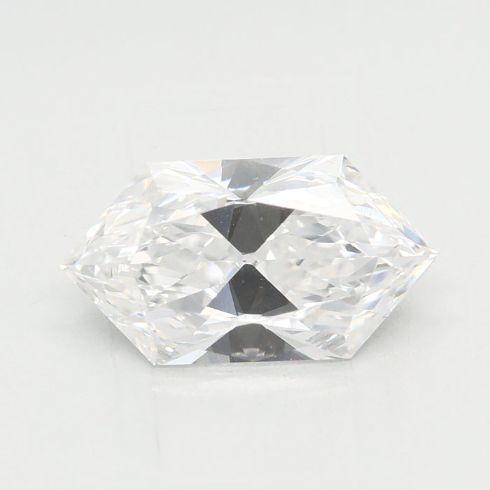 Loose 1.52 Carat D VS1 IGI Certified Lab Grown Hexagon Diamonds