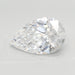Loose 2.55 Carat D VVS1 IGI Certified Lab Grown Pear Diamonds