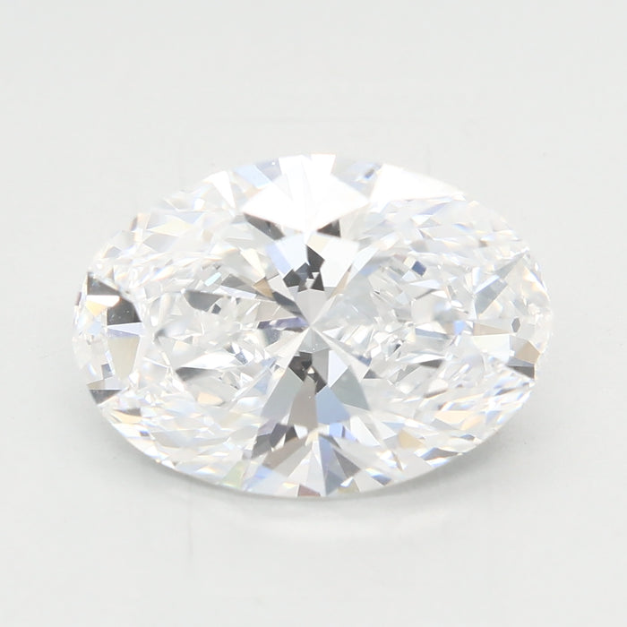 Loose 2.5 Carat D VVS1 IGI Certified Lab Grown Oval Diamonds
