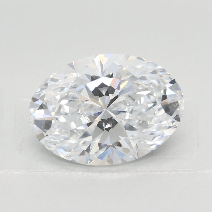 Loose 3.09 Carat D VVS1 IGI Certified Lab Grown Oval Diamonds