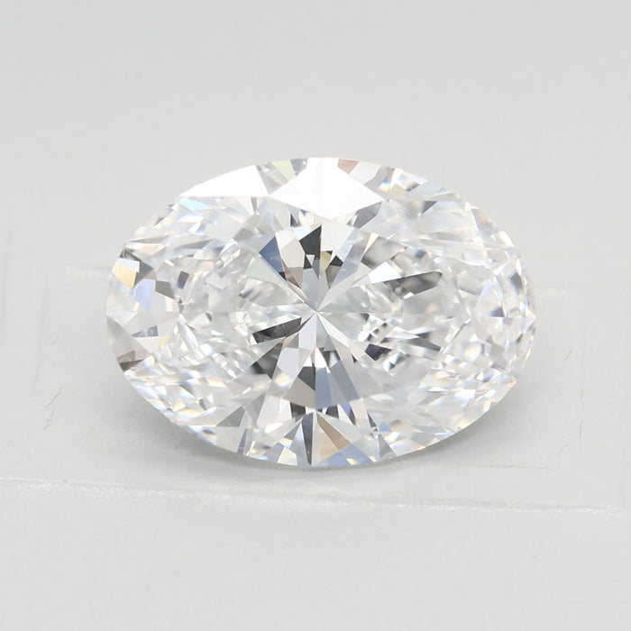 Loose 2.5 Carat D VVS1 IGI Certified Lab Grown Oval Diamonds