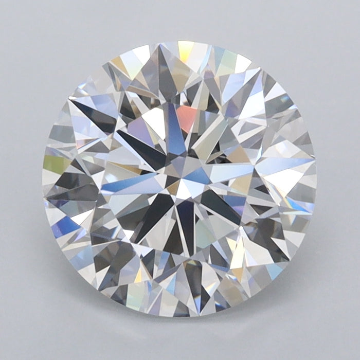 Loose 2.5 Carat D VVS2 IGI Certified Lab Grown Round Diamonds