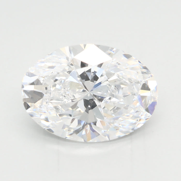 Loose 2.5 Carat D VVS2 IGI Certified Lab Grown Oval Diamonds