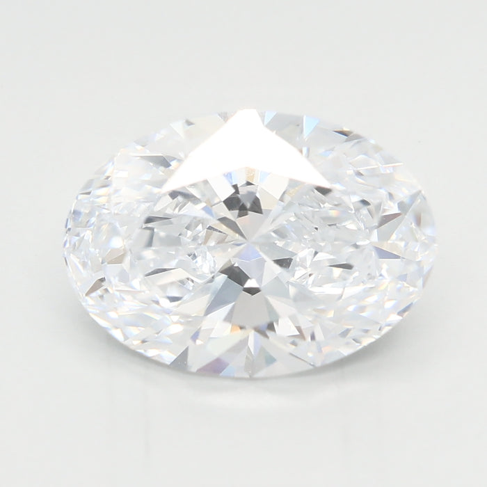 Loose 2.57 Carat D FL IGI Certified Lab Grown Oval Diamonds