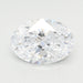 Loose 2.57 Carat D FL IGI Certified Lab Grown Oval Diamonds