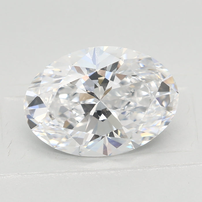 Loose 2.52 Carat D VVS1 IGI Certified Lab Grown Oval Diamonds