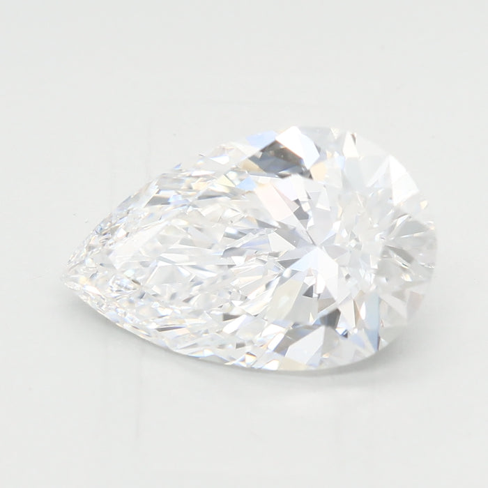 Loose 2.02 Carat D VVS2 IGI Certified Lab Grown Pear Diamonds