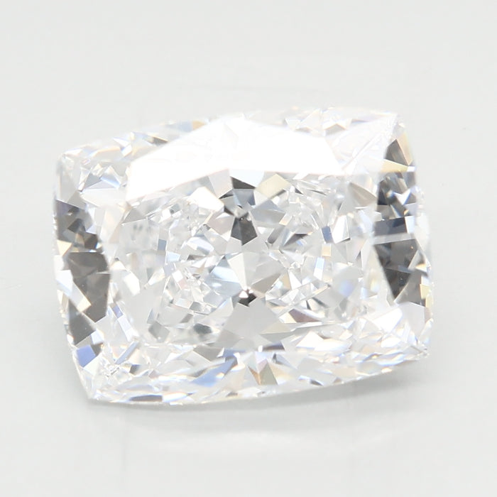 Loose 2.59 Carat D VVS2 IGI Certified Lab Grown Cushion Diamonds