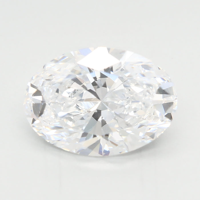 Loose 2.53 Carat D VVS2 IGI Certified Lab Grown Oval Diamonds