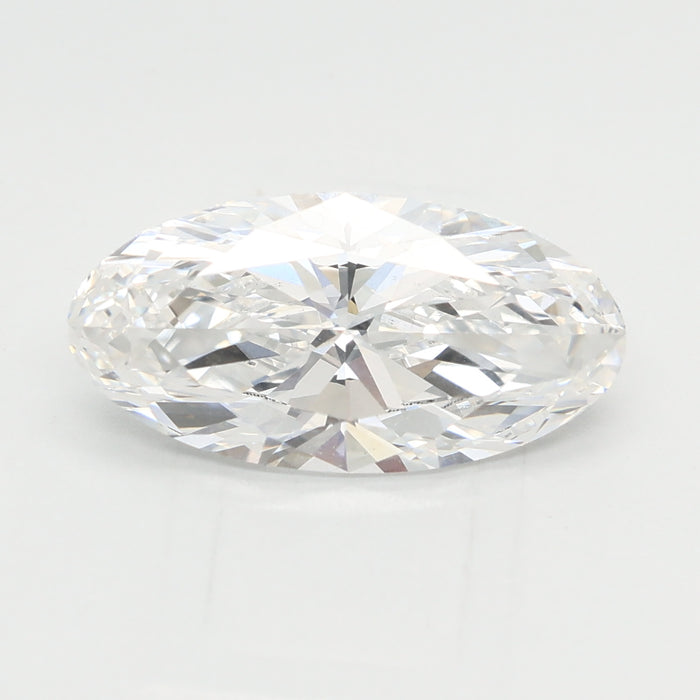 Loose 2.04 Carat E VS1 IGI Certified Lab Grown Moval Diamonds