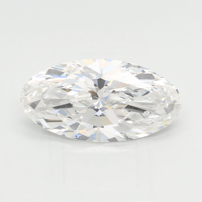 Loose 2.09 Carat E VVS2 IGI Certified Lab Grown Moval Diamonds