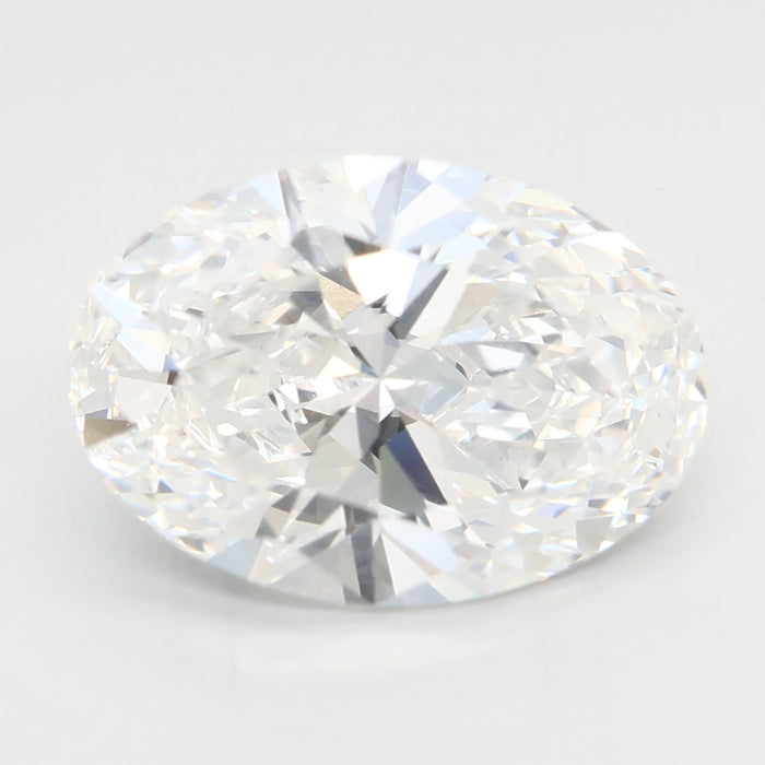 Loose 3.08 Carat D VVS2 IGI Certified Lab Grown Oval Diamonds