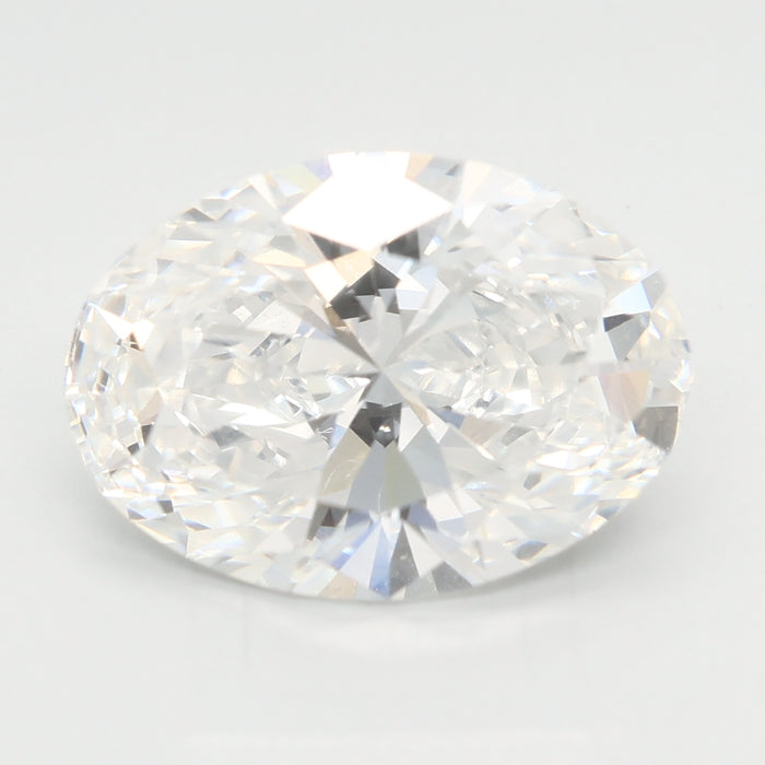 Loose 4.1 Carat E VVS2 IGI Certified Lab Grown Oval Diamonds