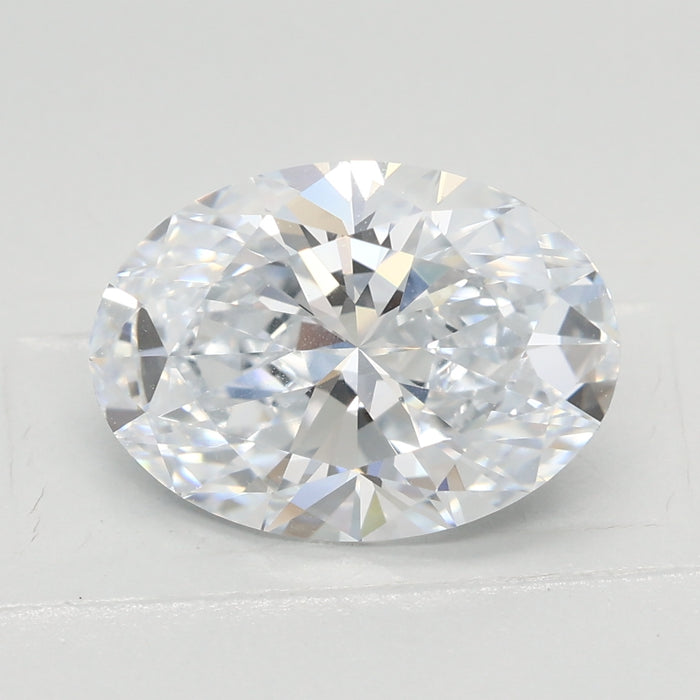 Loose 2.5 Carat D VVS1 IGI Certified Lab Grown Oval Diamonds