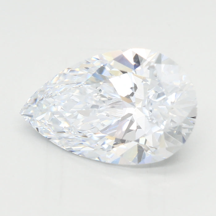 Loose 2.51 Carat E VVS1 IGI Certified Lab Grown Pear Diamonds