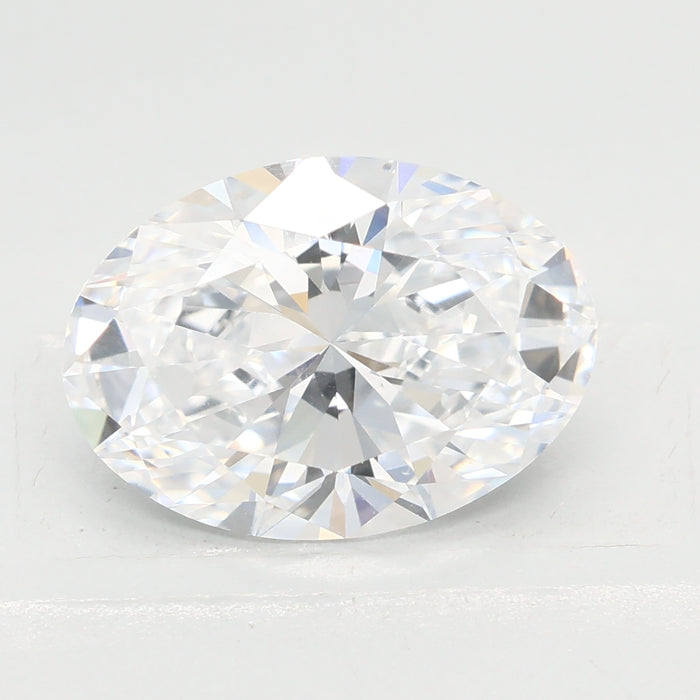 Loose 2.51 Carat D VVS1 IGI Certified Lab Grown Oval Diamonds