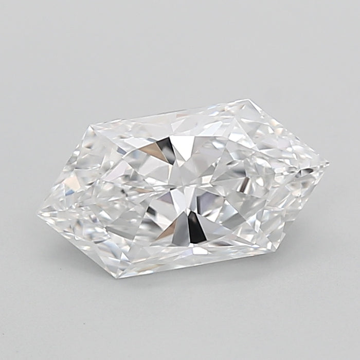 Loose 1.56 Carat D VVS2 IGI Certified Lab Grown Hexagonal Diamonds