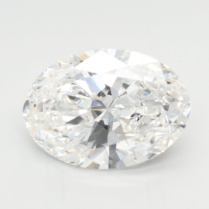Loose 2.81 Carat F VVS2 IGI Certified Lab Grown Oval Diamonds