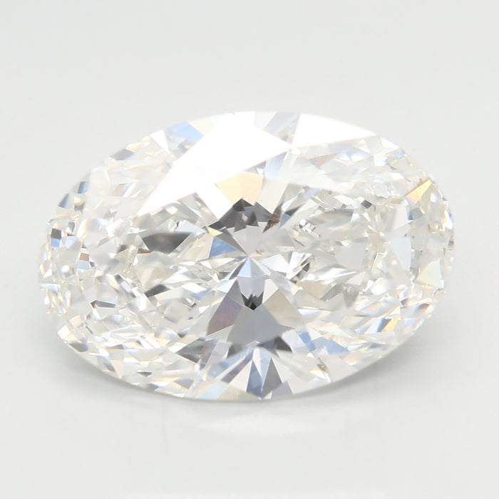 Loose 4.08 Carat F VVS2 IGI Certified Lab Grown Oval Diamonds