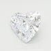 Loose 2.53 Carat D VVS2 IGI Certified Lab Grown Heart Diamonds