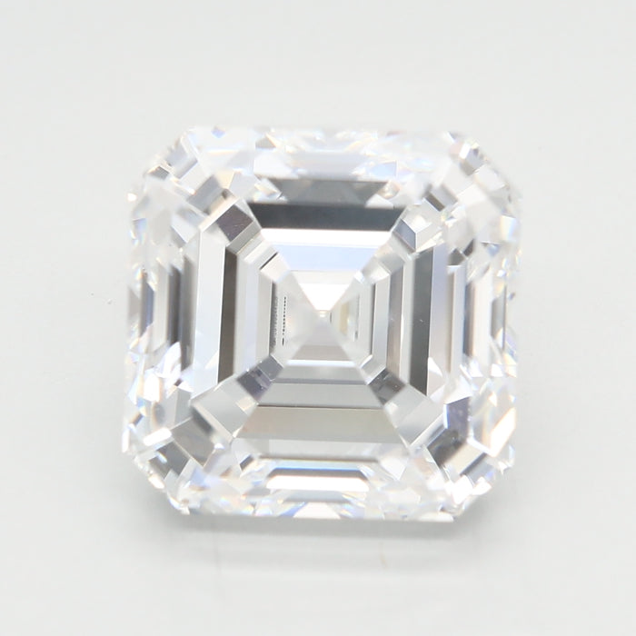 Loose 4 Carat D VVS2 IGI Certified Lab Grown Asscher Diamonds